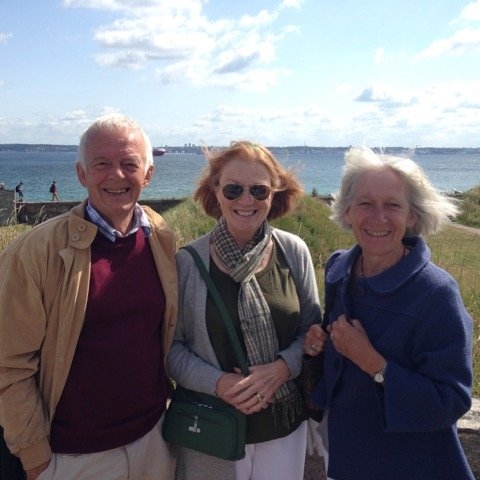Morten Kelstrup, Kay McCarthy, Karin Kelstrup - Kays visit to Copenhagen 2015